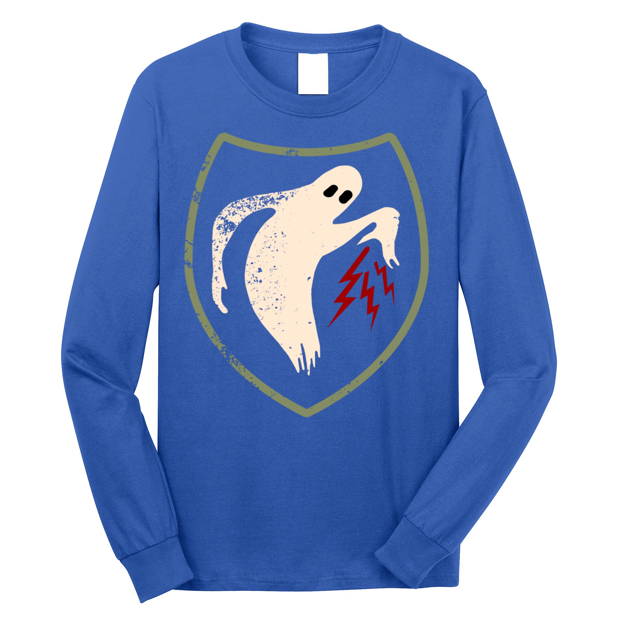 Wwii Vintage Ghost Army Military World War 2 Ghost Army Gift Long Sleeve Shirt