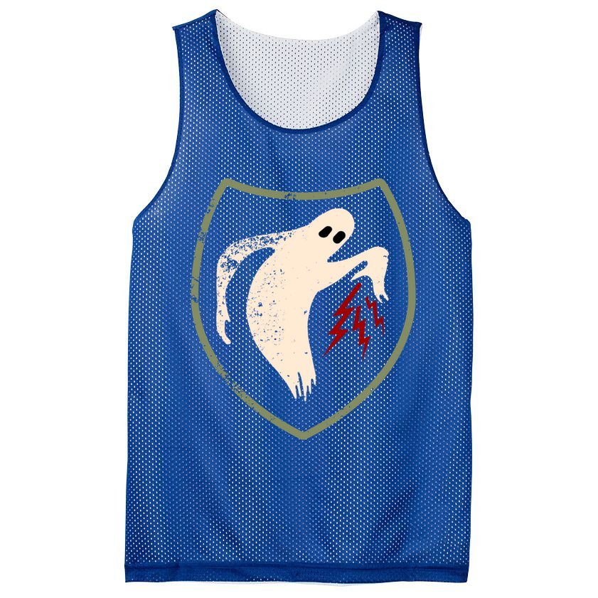 Wwii Vintage Ghost Army Military World War 2 Ghost Army Gift Mesh Reversible Basketball Jersey Tank