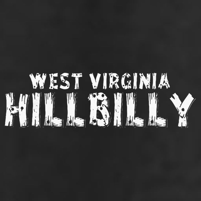 West Virginia Hillbilly 7 Panel Mesh Trucker Snapback Hat