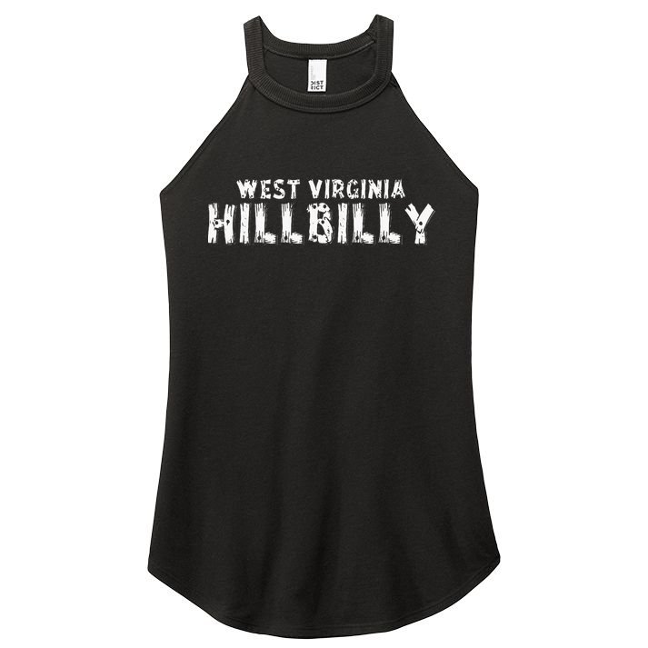 West Virginia Hillbilly Women's Perfect Tri Rocker Tank