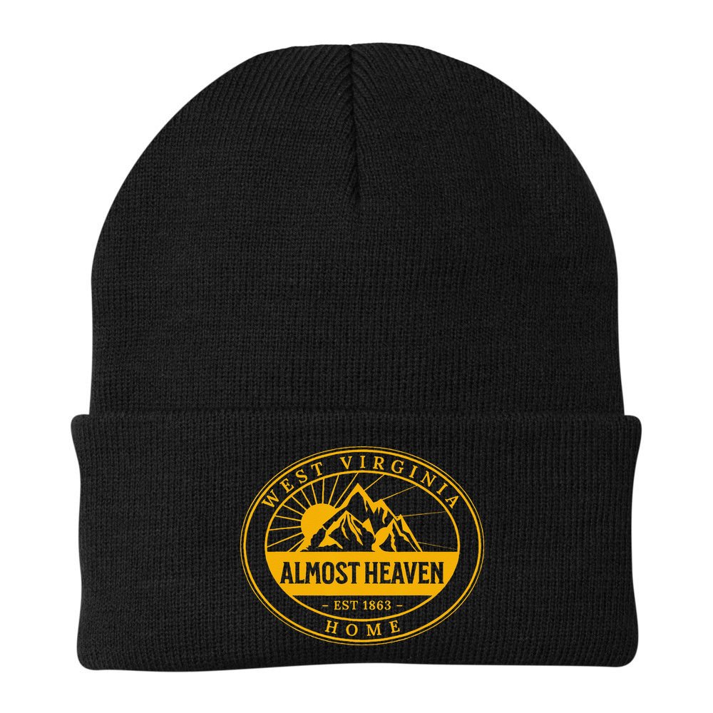 West Virginia Home 304 Almost Heaven Outdoors Vintage Beanie