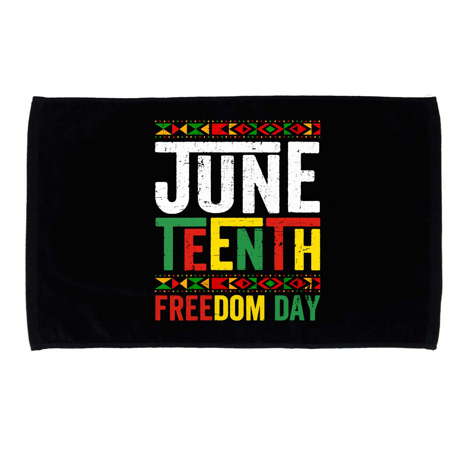 Womens Vintage Juneteenth Freedom Day June 19th Black History Month Microfiber Hand Towel