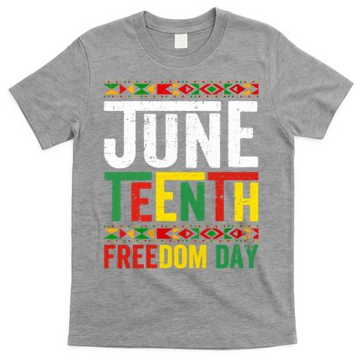 Womens Vintage Juneteenth Freedom Day June 19th Black History Month T-Shirt
