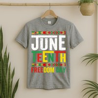 Womens Vintage Juneteenth Freedom Day June 19th Black History Month T-Shirt