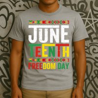 Womens Vintage Juneteenth Freedom Day June 19th Black History Month T-Shirt