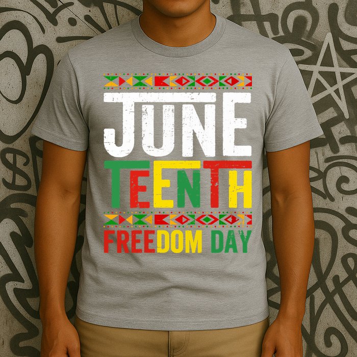 Womens Vintage Juneteenth Freedom Day June 19th Black History Month T-Shirt