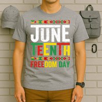 Womens Vintage Juneteenth Freedom Day June 19th Black History Month T-Shirt