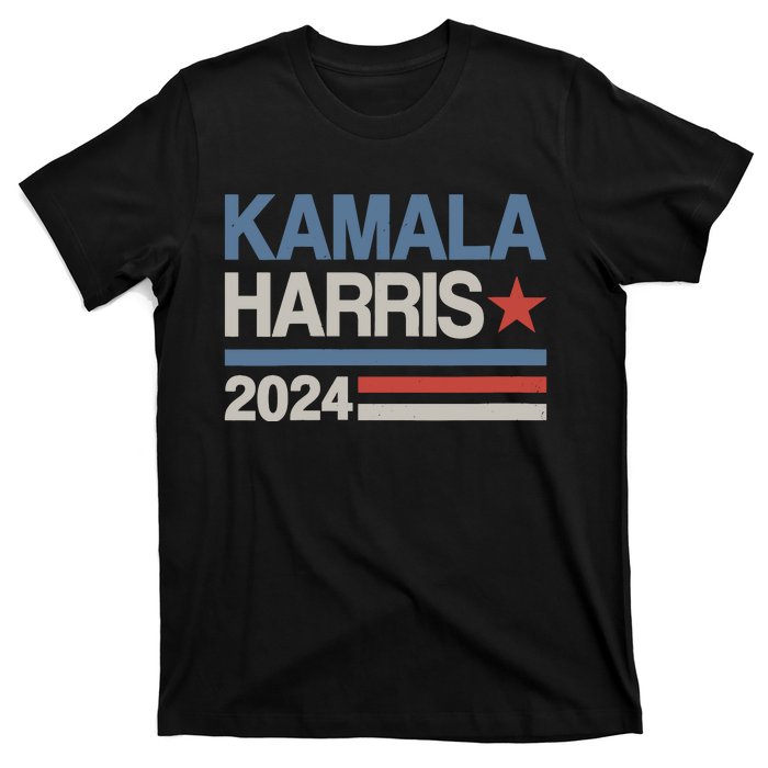 Wo Vintage Kamala Harris 2024 For President Election Campaign T-Shirt