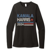 Wo Vintage Kamala Harris 2024 For President Election Campaign Womens CVC Long Sleeve Shirt