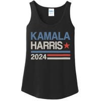 Wo Vintage Kamala Harris 2024 For President Election Campaign Ladies Essential Tank