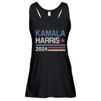 Wo Vintage Kamala Harris 2024 For President Election Campaign Ladies Essential Flowy Tank