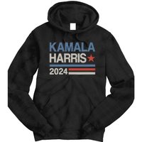 Wo Vintage Kamala Harris 2024 For President Election Campaign Tie Dye Hoodie