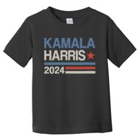 Wo Vintage Kamala Harris 2024 For President Election Campaign Toddler T-Shirt