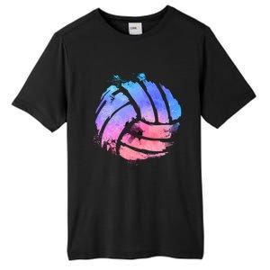 Watercolor Volleyball Lover Beach Volleyball Player Pullover Hoodie Tall Fusion ChromaSoft Performance T-Shirt