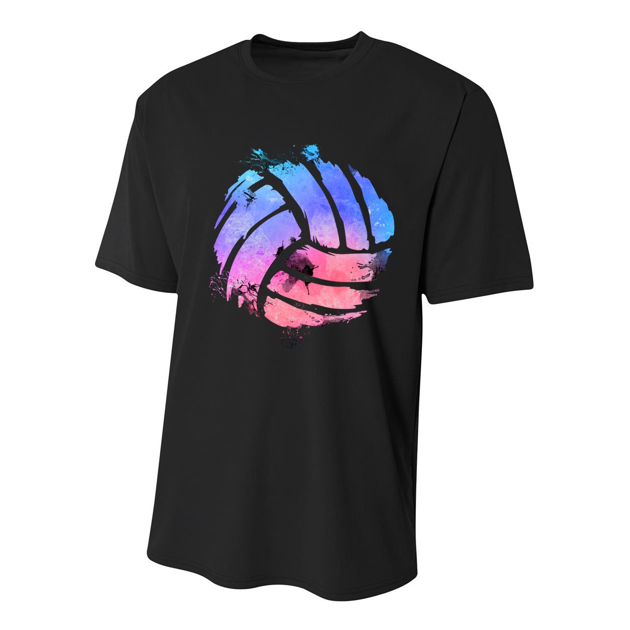 Watercolor Volleyball Lover Beach Volleyball Player Pullover Hoodie Youth Performance Sprint T-Shirt