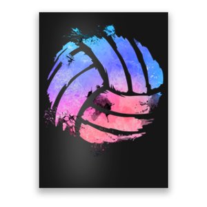 Watercolor Volleyball Lover Beach Volleyball Player Pullover Hoodie Poster