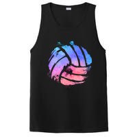 Watercolor Volleyball Lover Beach Volleyball Player Pullover Hoodie PosiCharge Competitor Tank