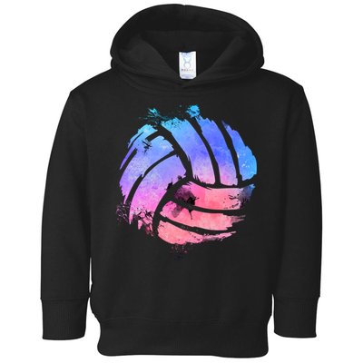 Watercolor Volleyball Lover Beach Volleyball Player Pullover Hoodie Toddler Hoodie