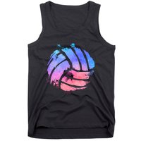 Watercolor Volleyball Lover Beach Volleyball Player Pullover Hoodie Tank Top