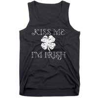 Womens Vintage Ladies Me I'M Irish Saint Patrick's Day Tank Top