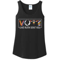 Women Vote Like Ruth Sent You Uterus Feminist Ladies Essential Tank