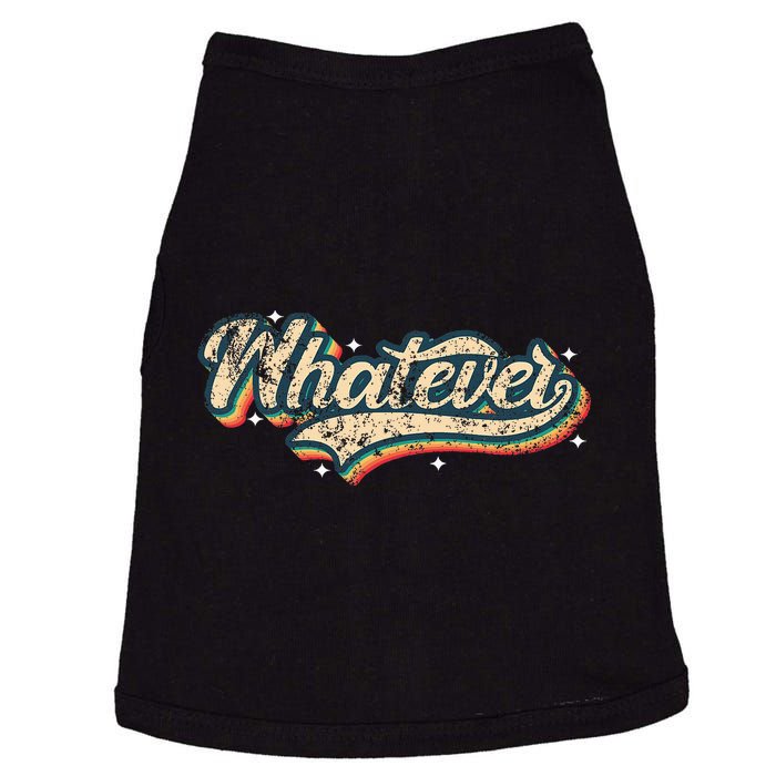 Whatever Vintage Look Slang 70s Costume Or 80s Costume Doggie Tank