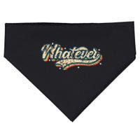 Whatever Vintage Look Slang 70s Costume Or 80s Costume USA-Made Doggie Bandana