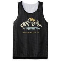 Westminster Vermont Mountain Sunset Sunrise Vt Mesh Reversible Basketball Jersey Tank