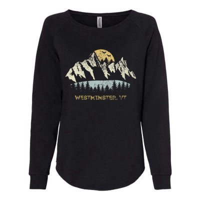 Westminster Vermont Mountain Sunset Sunrise Vt Womens California Wash Sweatshirt