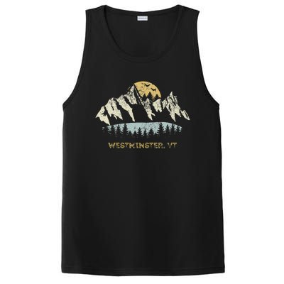 Westminster Vermont Mountain Sunset Sunrise Vt PosiCharge Competitor Tank