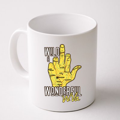 West Virginia Map Wv Middle Finger Funny Wv Souvenir Graphic Mug