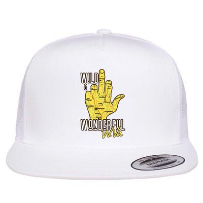 West Virginia Map Wv Middle Finger Funny Wv Souvenir Graphic Flatbill Hat