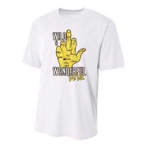 West Virginia Map Wv Middle Finger Funny Wv Souvenir Graphic Youth Performance Sprint T-Shirt