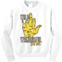 West Virginia Map Wv Middle Finger Funny Wv Souvenir Graphic Kids Sweatshirt