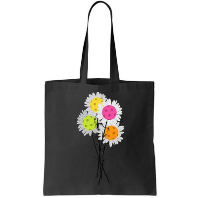 Womens Valentine's Mother's Day Pickleball Flower Bouquet Pretty Bag
