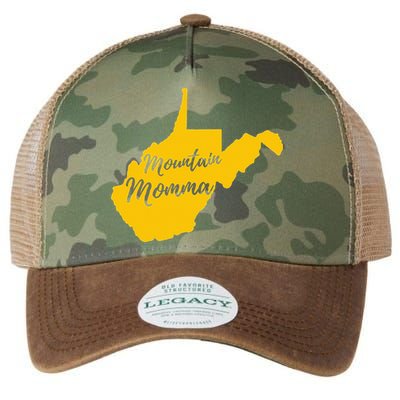 West Virginia Mountain Momma State Map Home Legacy Tie Dye Trucker Hat