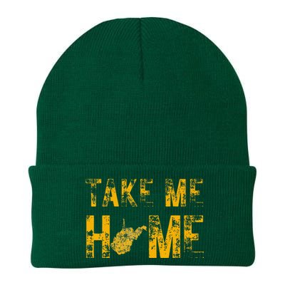 West Virginia Map Home WV Vintage Knit Cap Winter Beanie