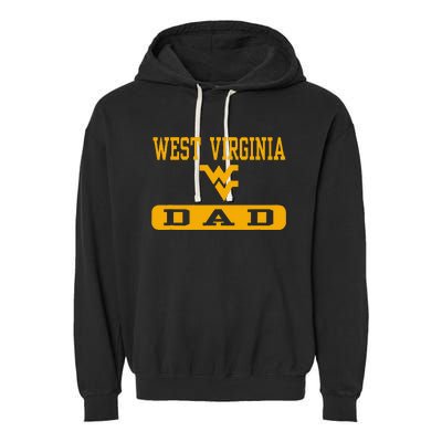 West Virginia Mountaineers Dad Garment-Dyed Fleece Hoodie