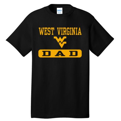 West Virginia Mountaineers Dad Tall T-Shirt