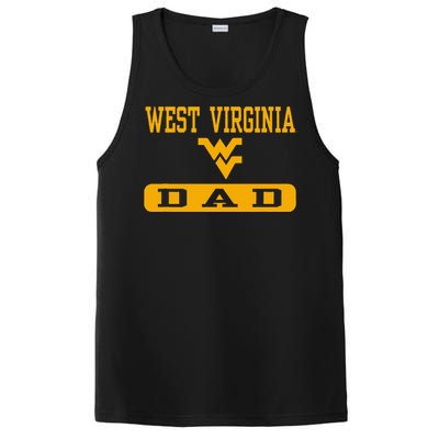 West Virginia Mountaineers Dad PosiCharge Competitor Tank