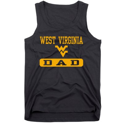 West Virginia Mountaineers Dad Tank Top