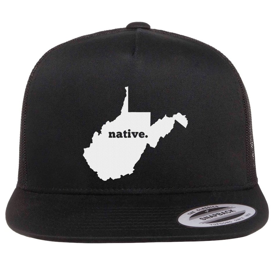 West Virginia Native Flat Bill Trucker Hat