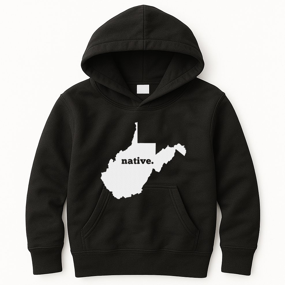 West Virginia Native Kids Hoodie
