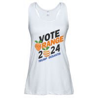 Women Vote Orange Trump Desantis 2024 Presidential Election Gift Ladies Essential Flowy Tank