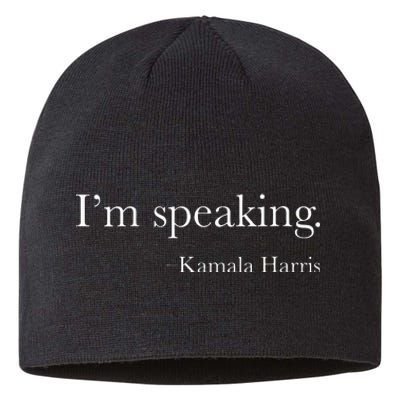 Wo Vice President Kamala Harris 2024 Im Speaking Sustainable Beanie