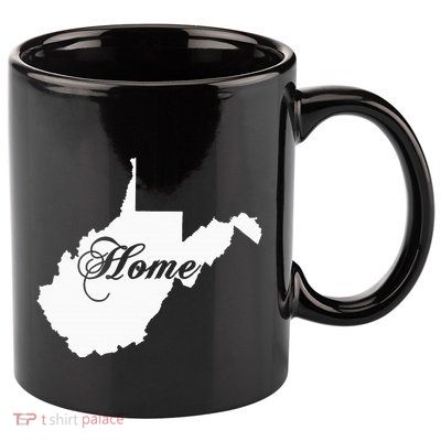 West Virginia Pride Wv Gift 11oz C Handle Ceramic Mug
