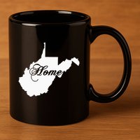 West Virginia Pride Wv Gift 11oz C Handle Ceramic Mug