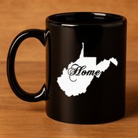 West Virginia Pride Wv Gift 11oz C Handle Ceramic Mug