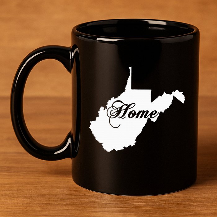 West Virginia Pride Wv Gift 11oz C Handle Ceramic Mug