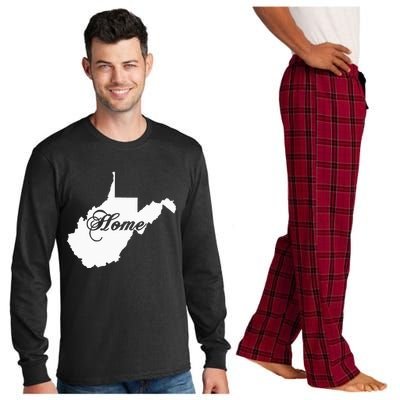 West Virginia Pride Wv Gift Long Sleeve Pajama Set